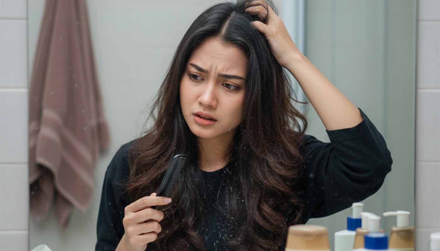 Penyebab Ketombe Parah